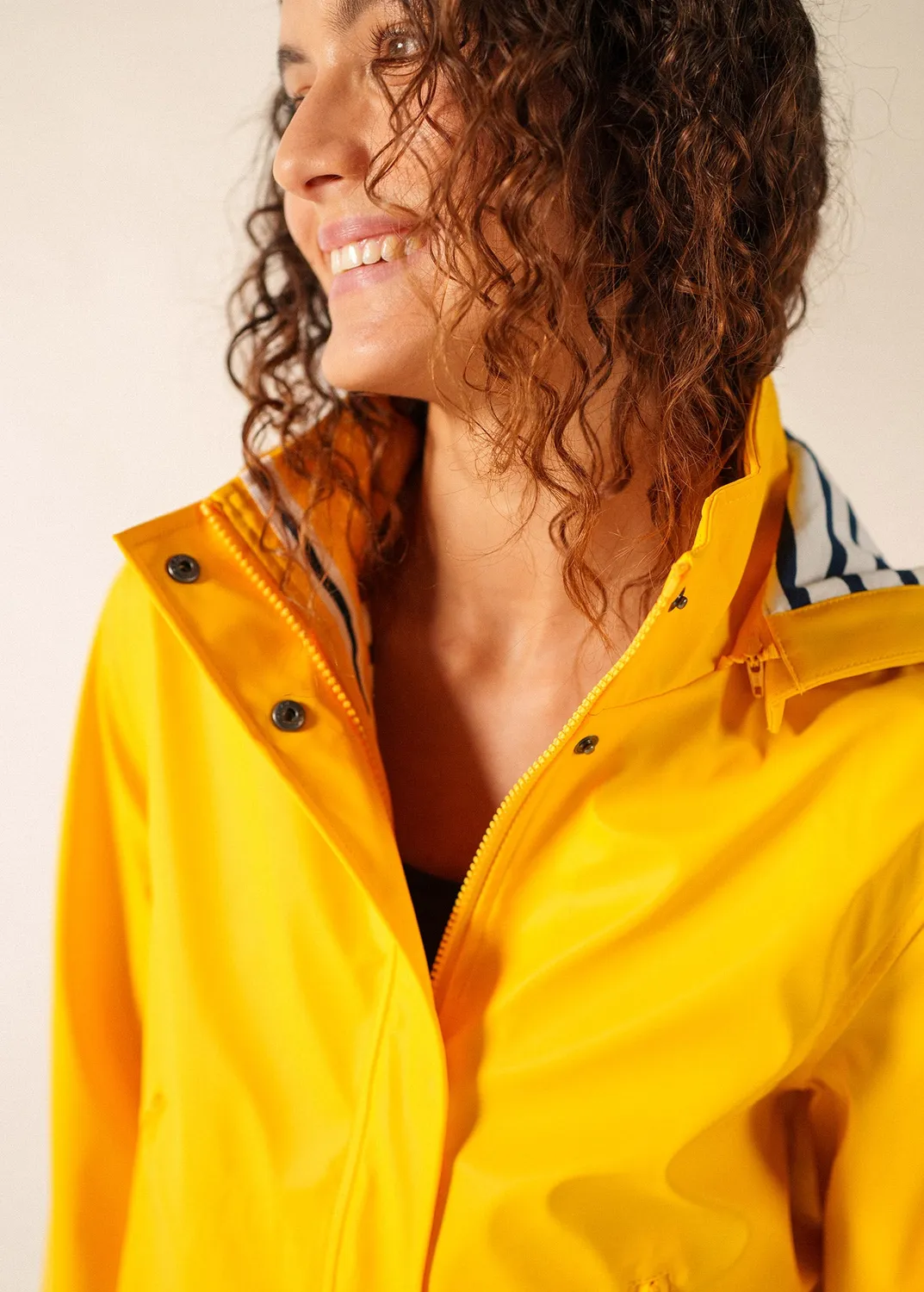 Saint James Ste Morgane ciré jaune imperméable