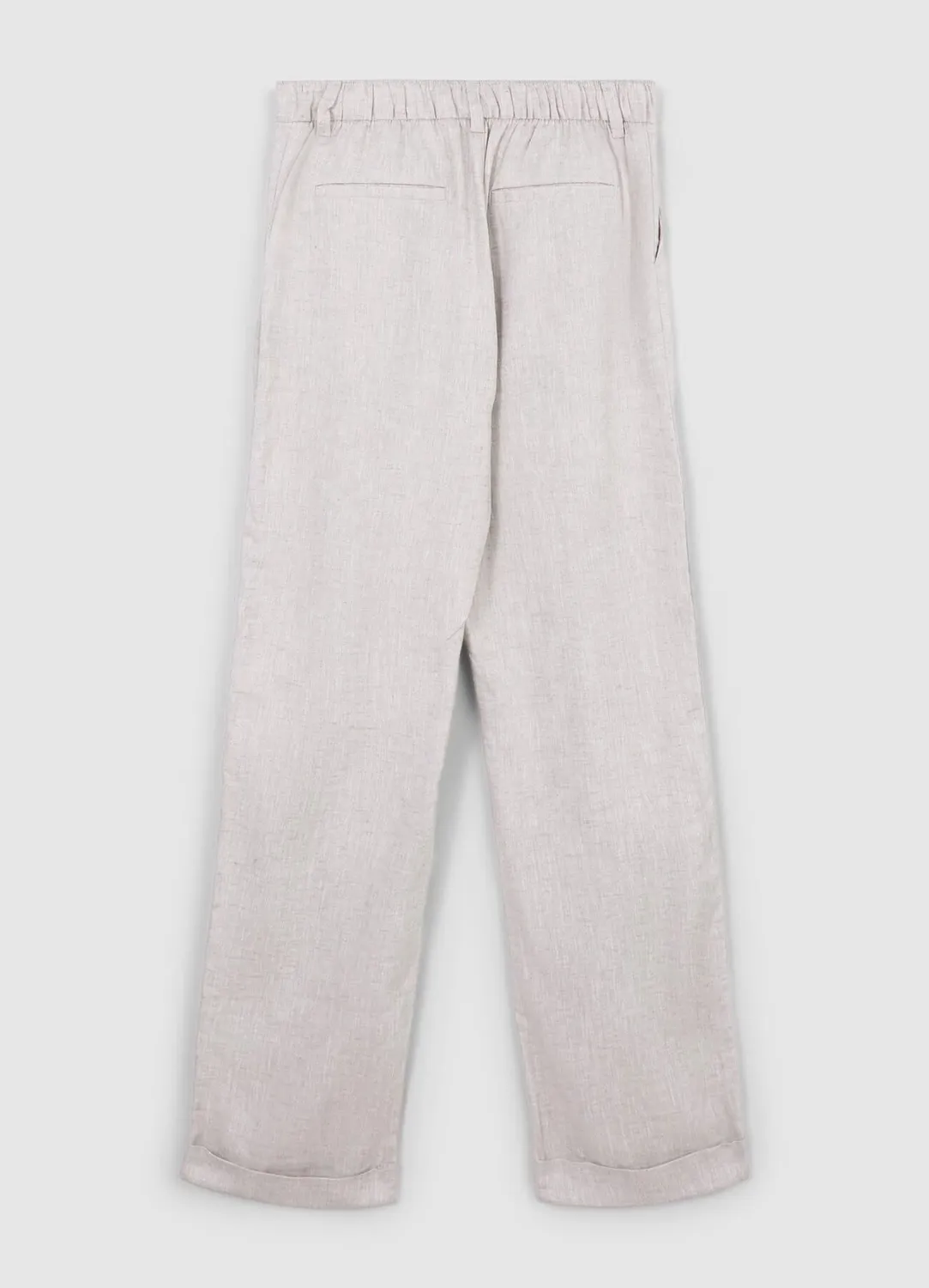 Calliope pantalon femme misto lino poches