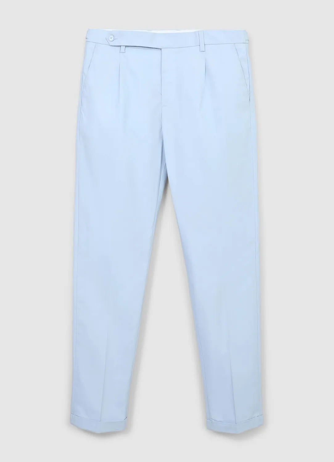 Calliope uni pantalon homme coton regular