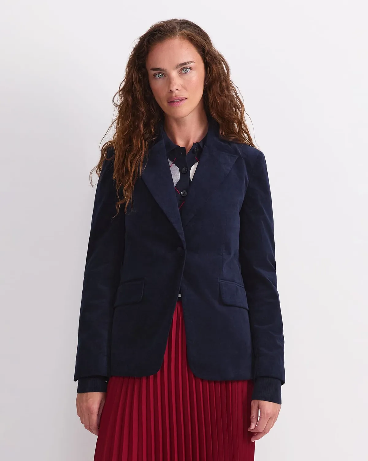 SportsCraft Thea blazer velours stretch femme