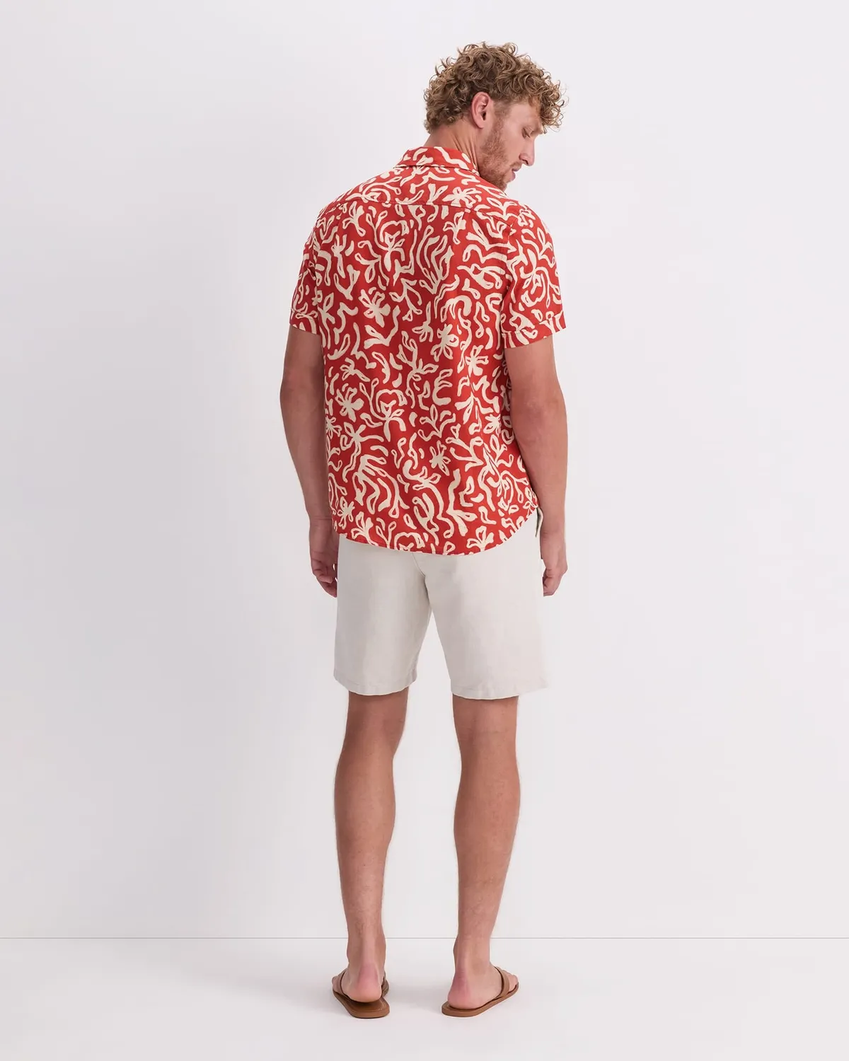 Sportscraft Milo chemise imprimée lin homme