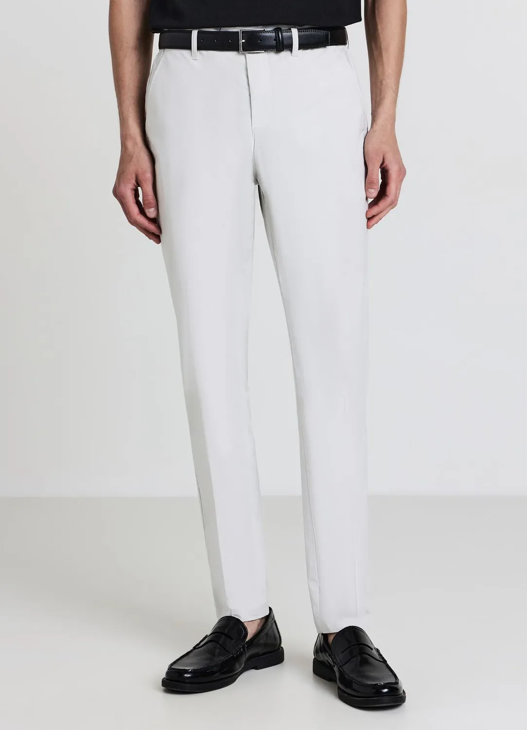 Calliope chino homme en coton coupe droite