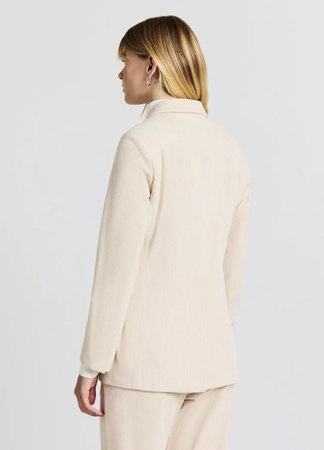 Calliope veste double boutonnage femme velours