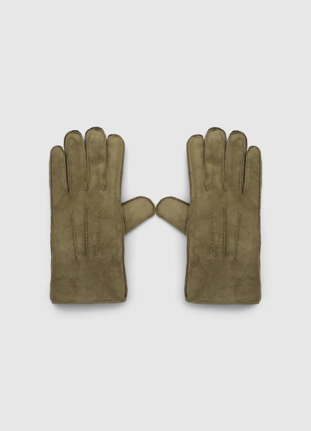 Calliope gants similicuir homme M doublure chaude