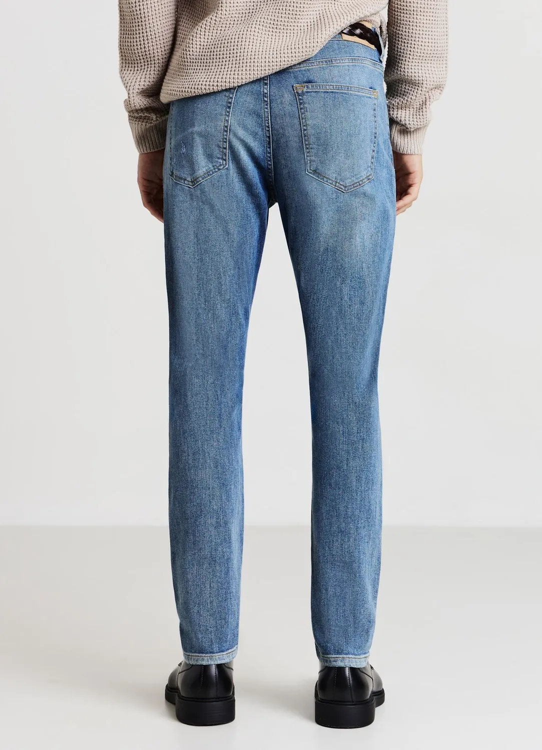Calliope Jean skinny homme déchiré délavé