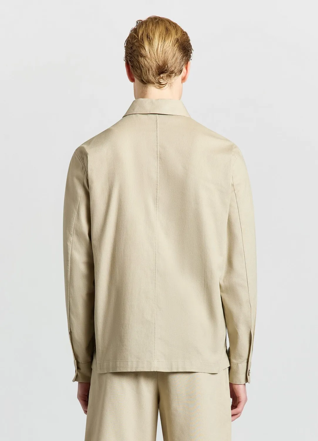 Calliope surchemise homme poches coupe droite