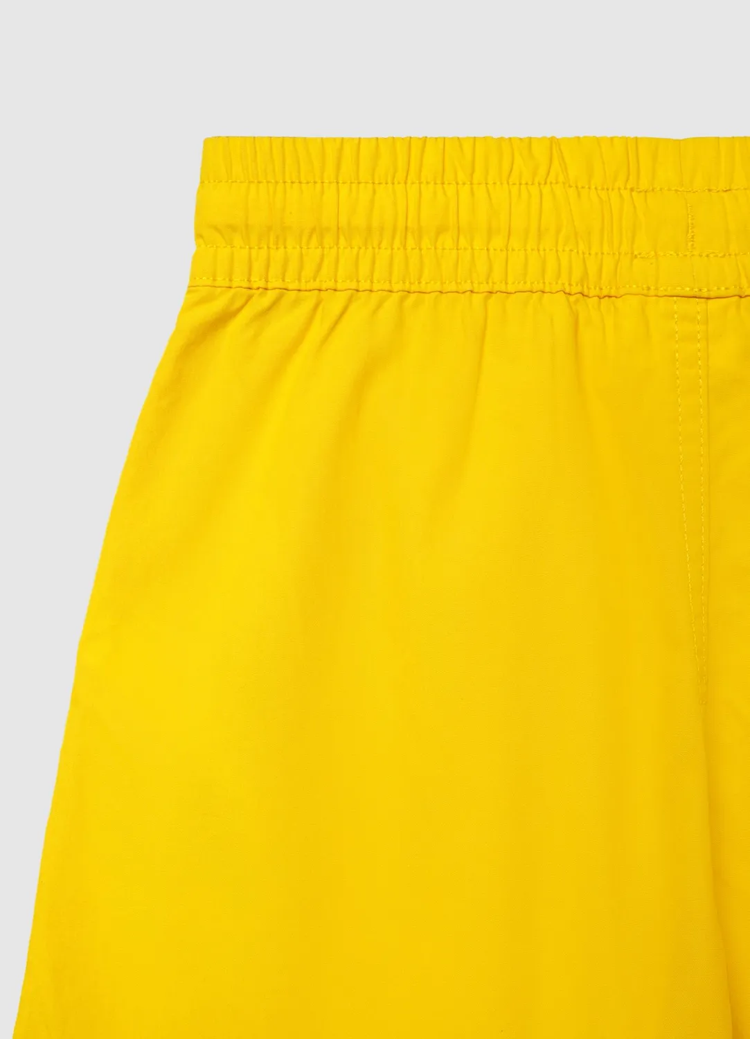 Calliope short coton uni garçon coupe droite