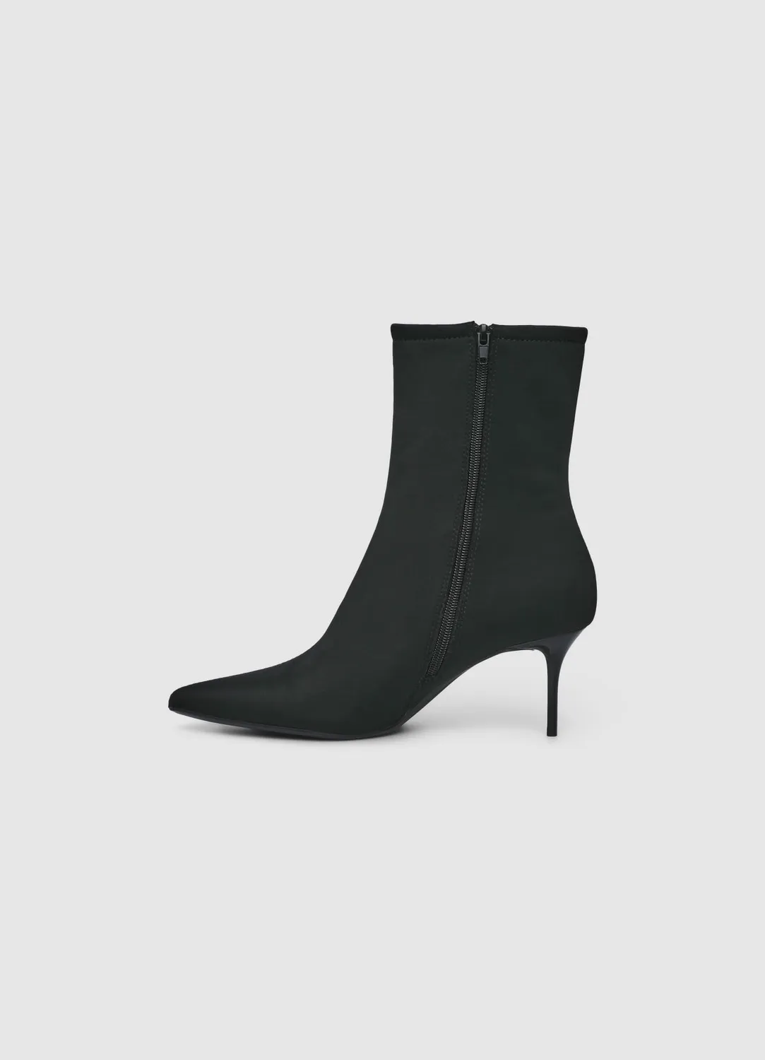 Calliope bottines à talon femme 7 cm zip