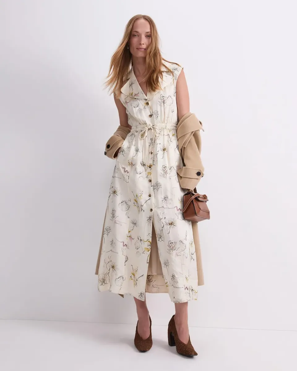 Sportscraft Yara robe maxi viscose imprimée