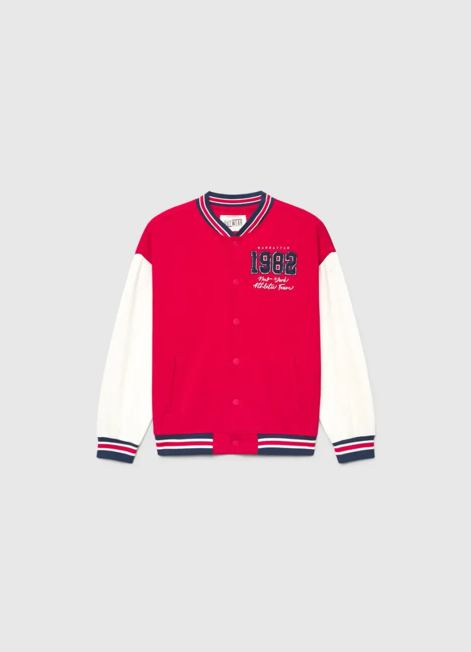 Calliope bomber college garçon imprimé varsity