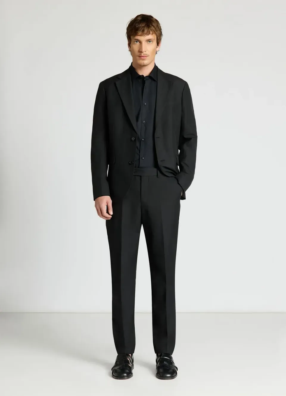 Calliope pantalon de costume homme pli coupe droite