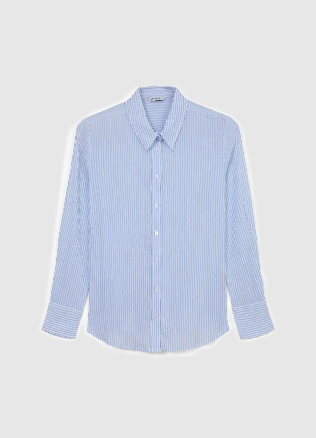 Calliope chemise à rayures femme manches longues