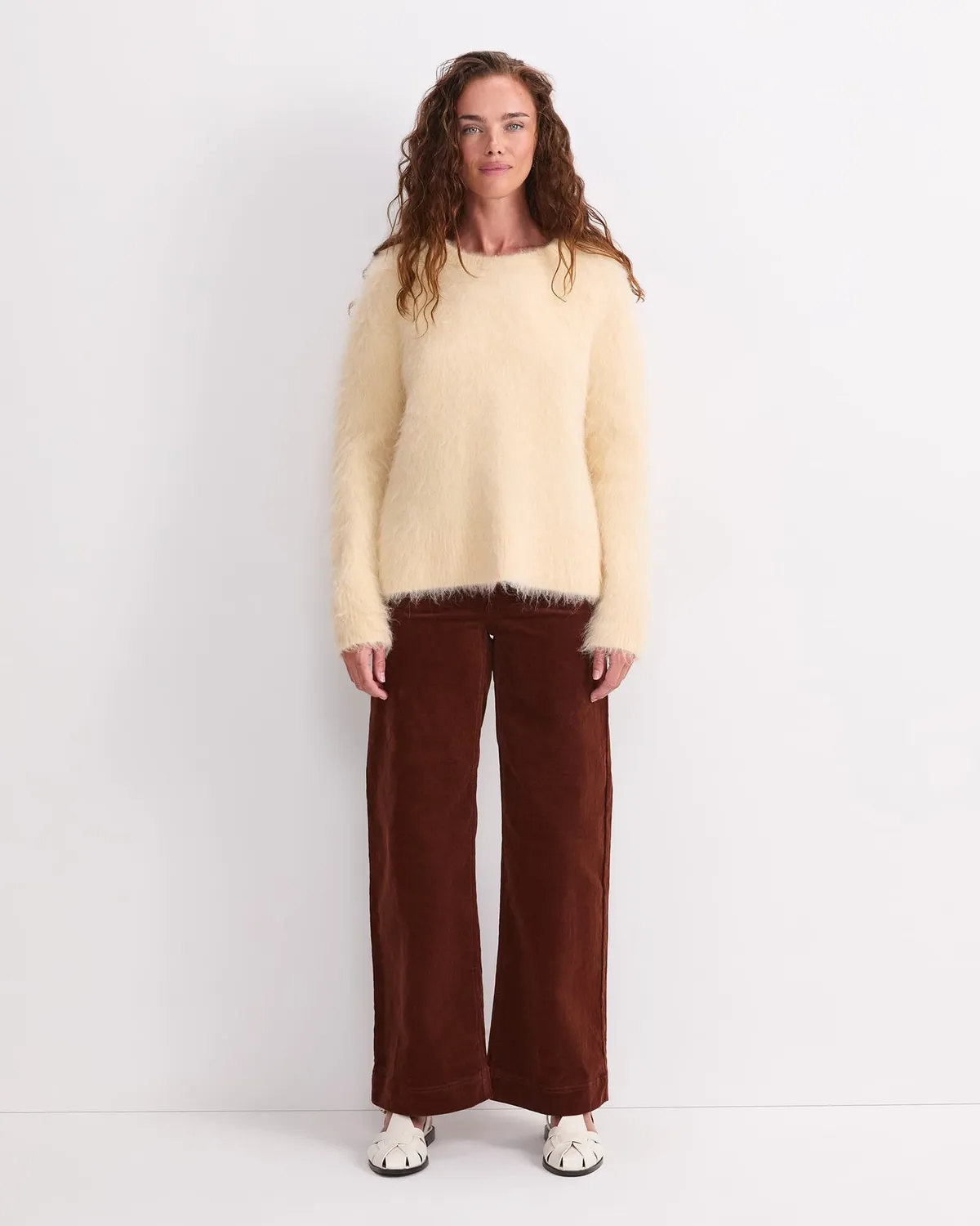 Sportscraft Alpaca Blend 120654 pull femme col rond