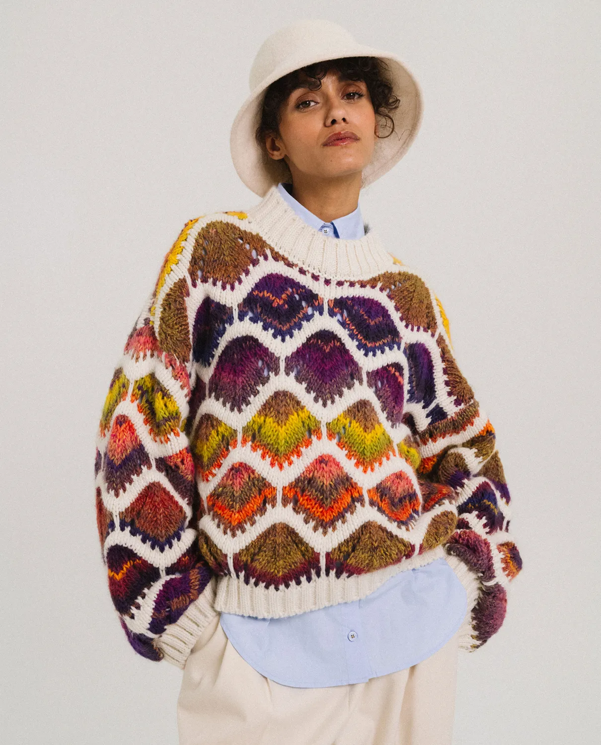 Tinsels Fevrier Rainbow pull loose multicolore