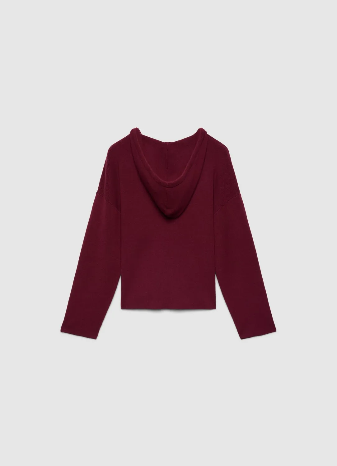 Calliope Sweat à capuche col V pull femme