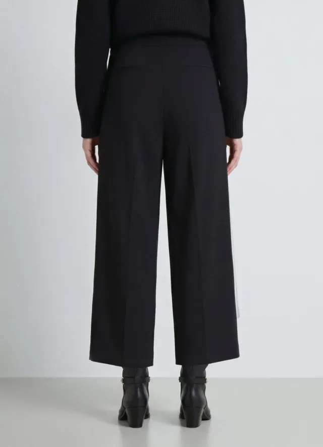Calliope pantalon barrel femme pinces uni