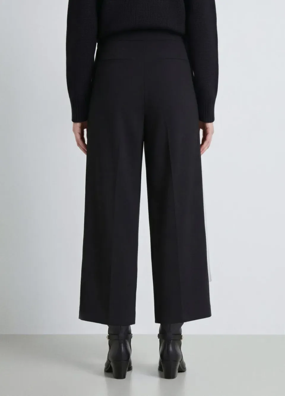 Calliope pantalon barrel femme pinces uni