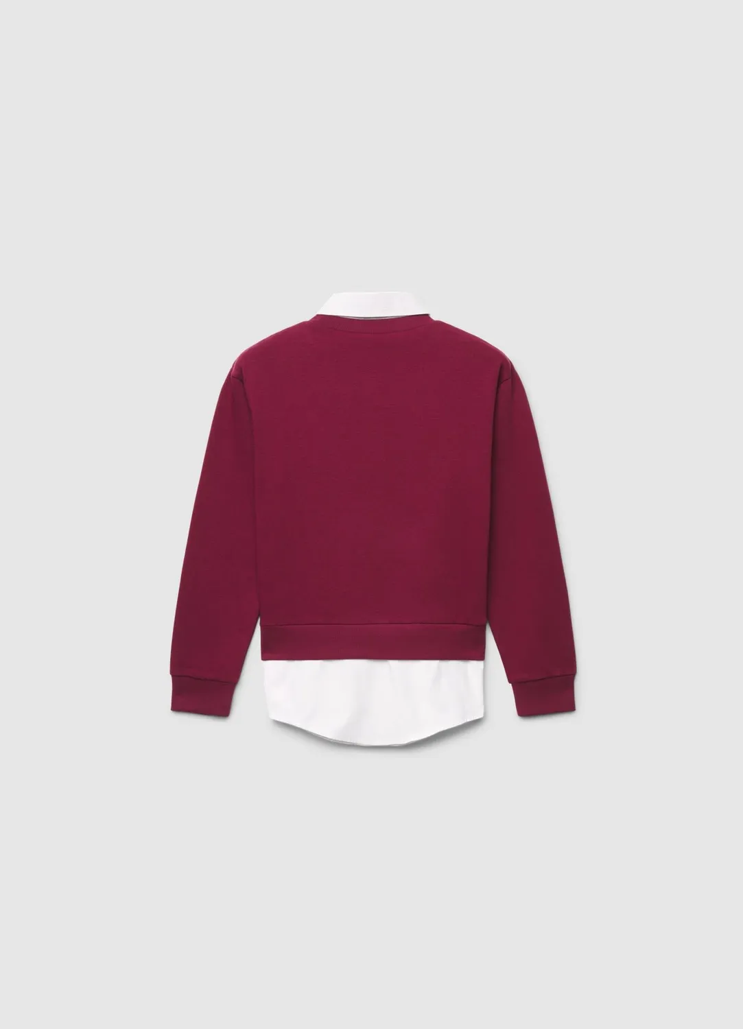 Calliope sweat col chemise femme lourd