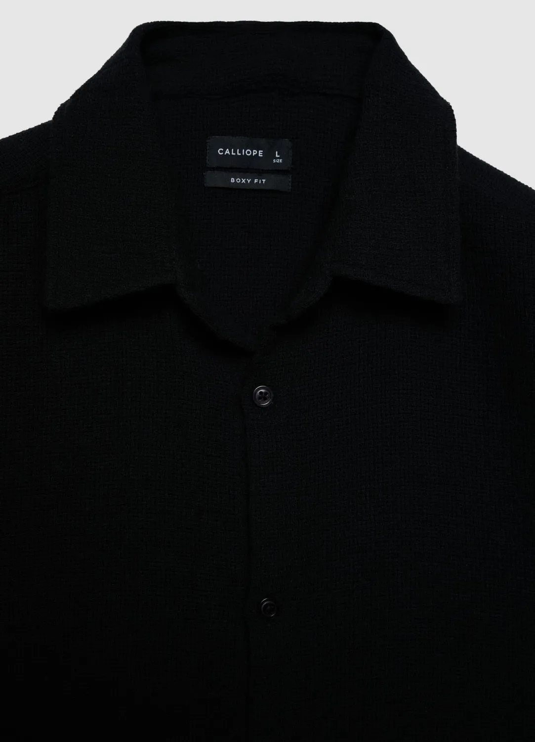 Calliope chemise boxy homme unie taille L