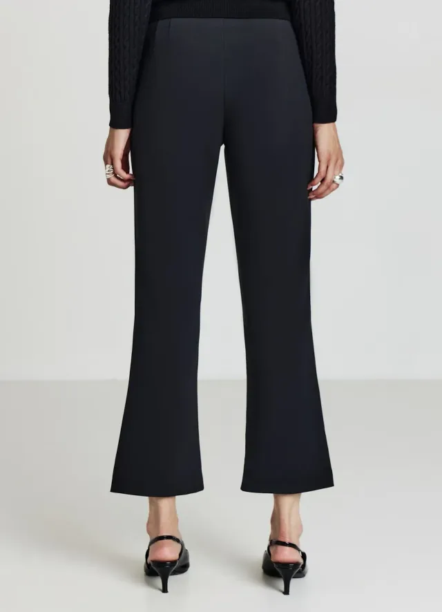 Calliope pantalon flare femme évasé mini taille haute