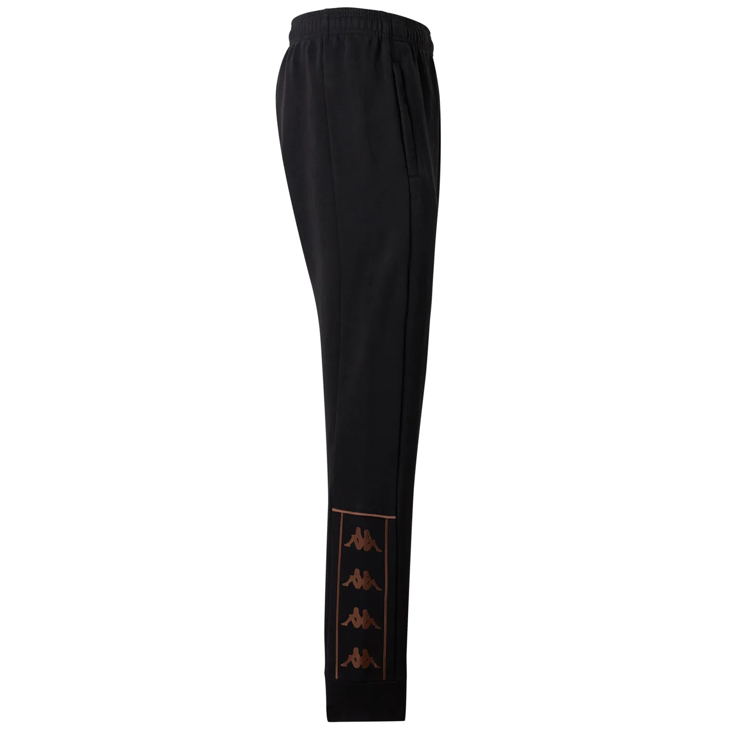 Kappa Maudo pantalon enfant noir molleton slim