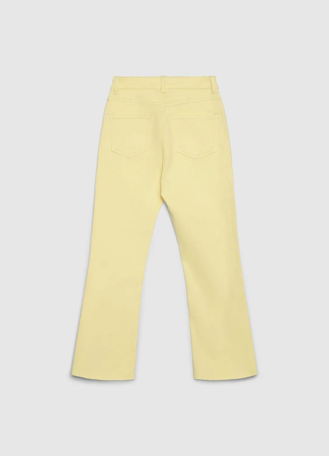 Calliope jean cropped flare femme uni regular