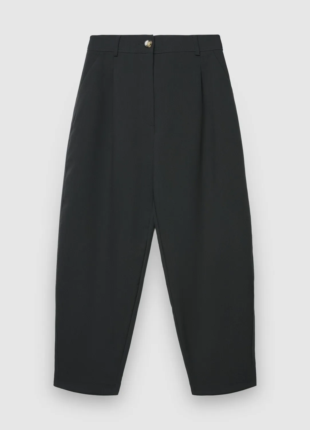 Calliope pantalon barrel femme pinces bureau