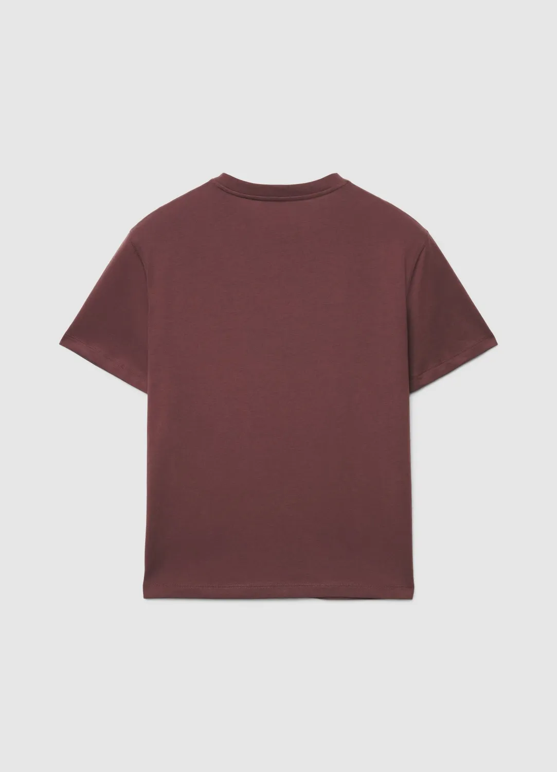 Calliope T-shirt col rond uni femme coton regular
