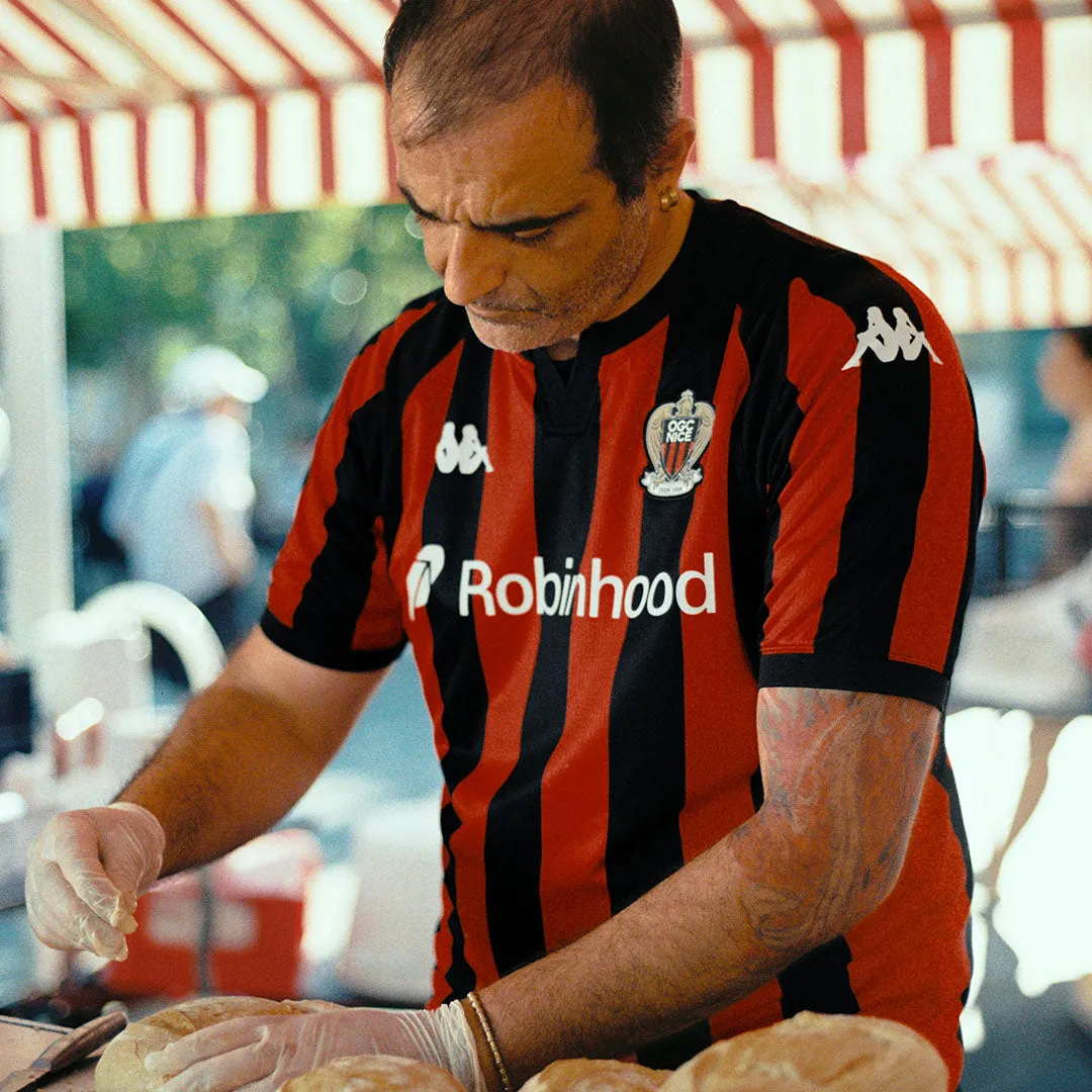 Robe di Kappa Kombat Home OGC Nice 26/27 maillot rouge homme