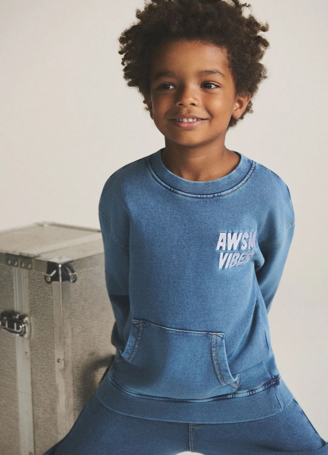 Calliope ensemble sweat jogging enfant 7-8 ans lot 2 sans capuche