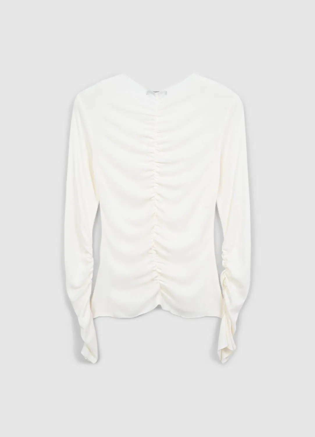 Calliope t-shirt froncé femme manches longues