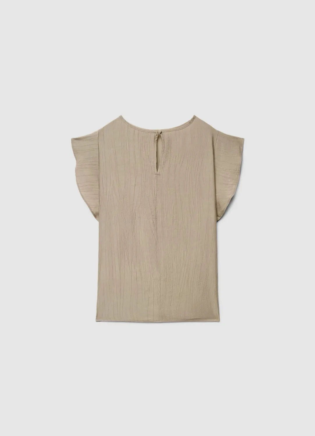 Calliope Blouse manches volants femme unie