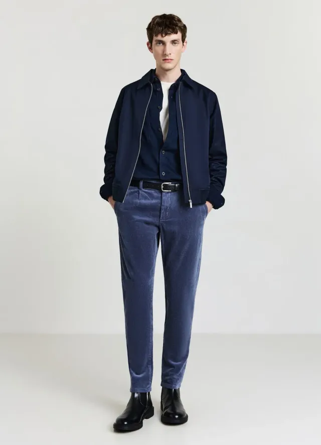 Calliope chino homme pantalon uni regular