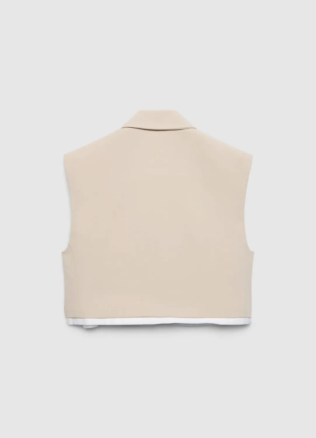 Calliope gilet court femme revers 1 bouton