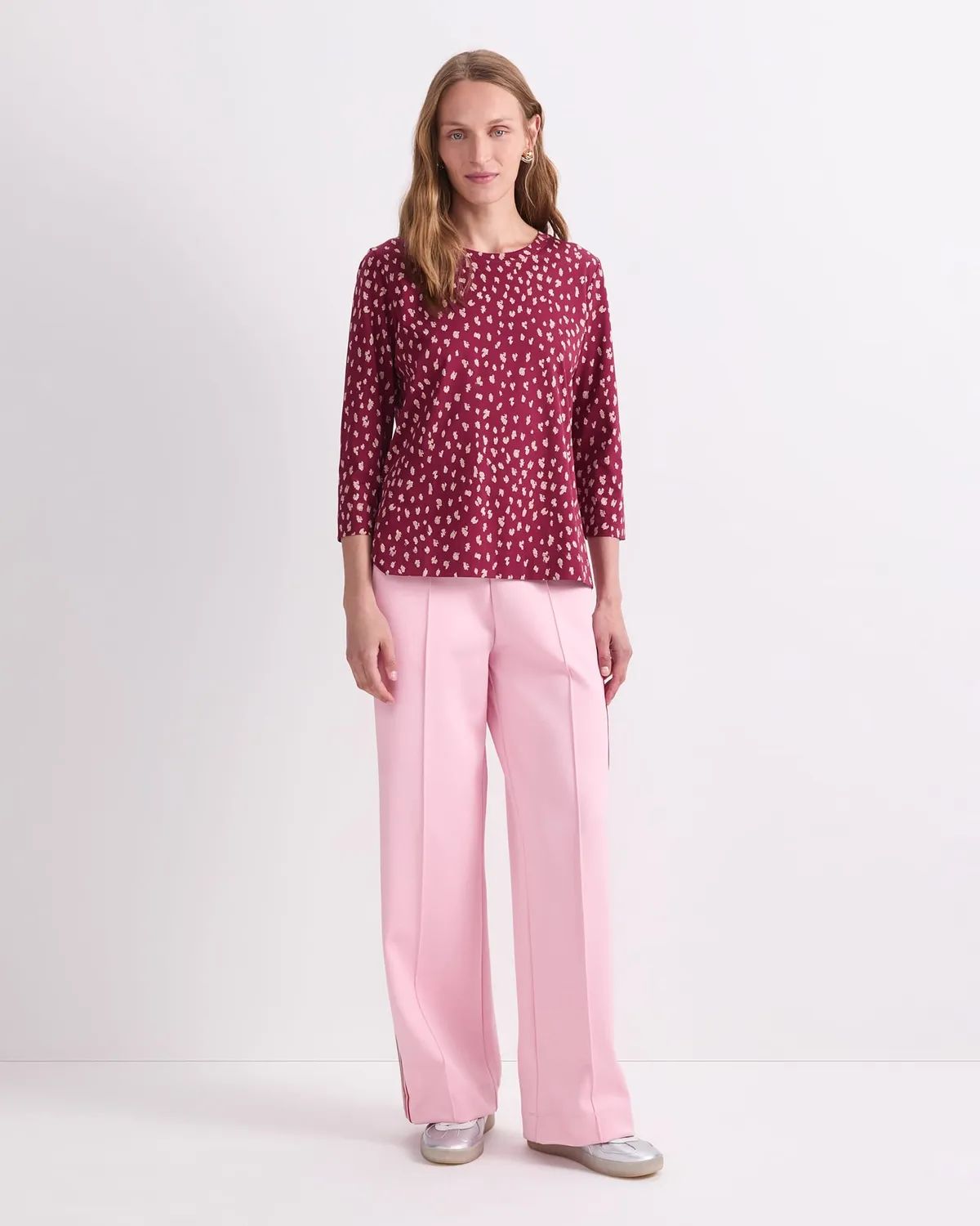 Sportscraft Jenny t-shirt coton manches 3/4 imprimé