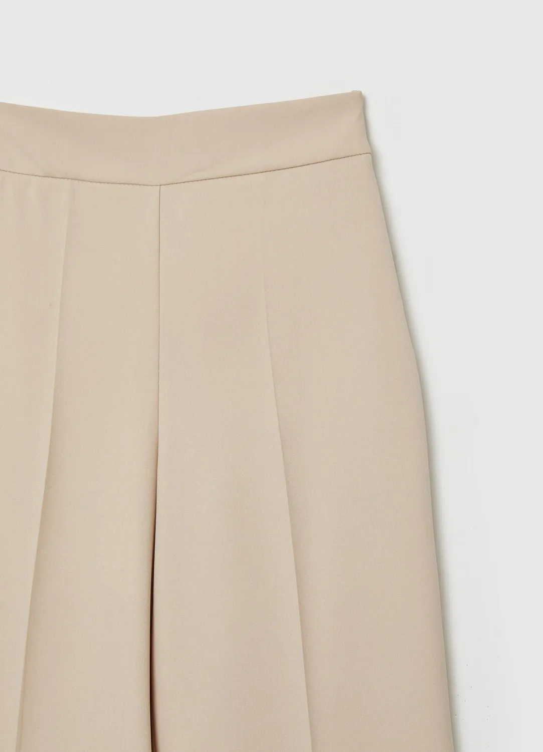 Calliope pantalon palazzo cropped femme uni