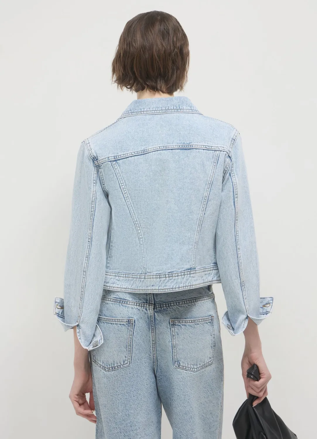 Calliope veste jean denim femme boutons