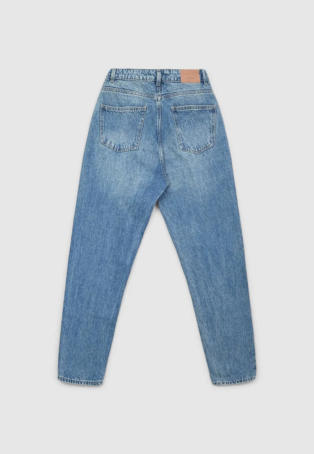 Calliope jean mom taille haute femme délavé