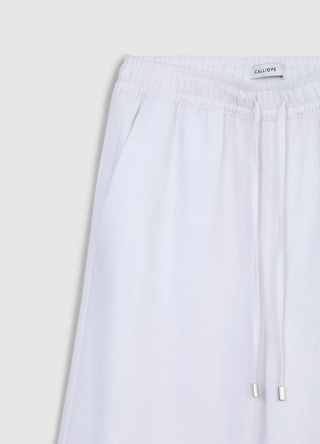 Calliope jogger lin femme poches latérales