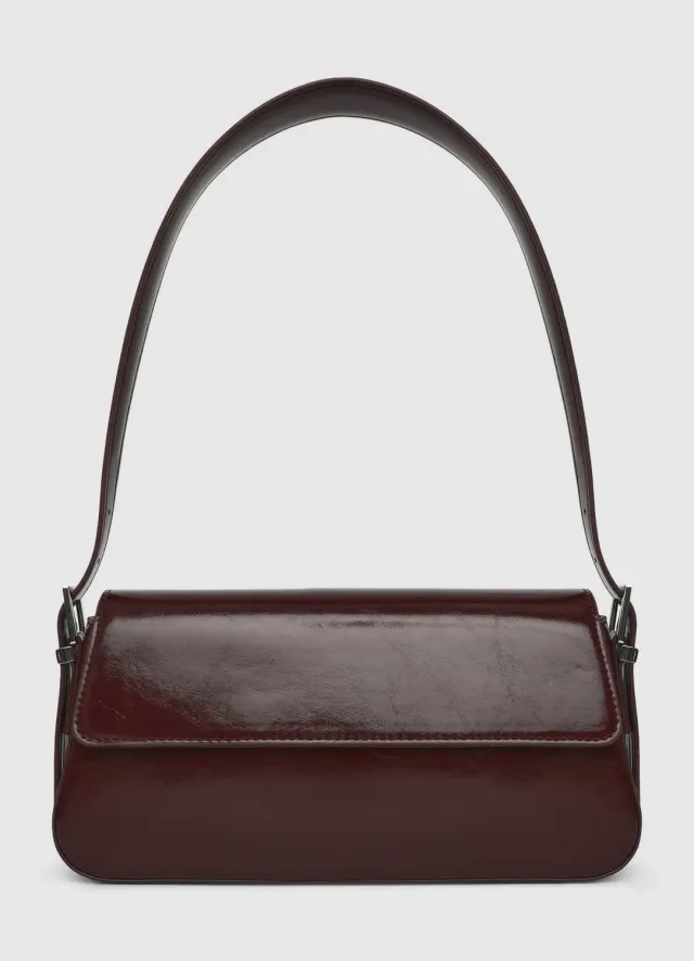 Calliope Borsa Rectangulaire Sac Femme Rabat 27 cm Uni