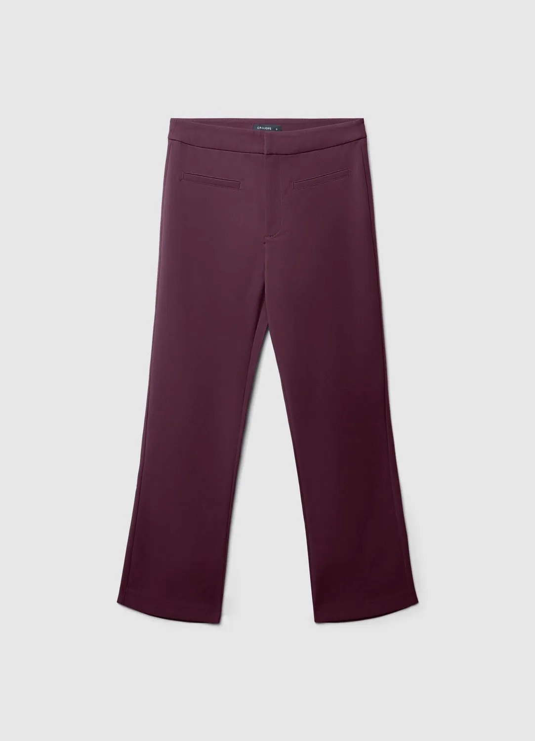Calliope pantalon flare femme mini évasé long