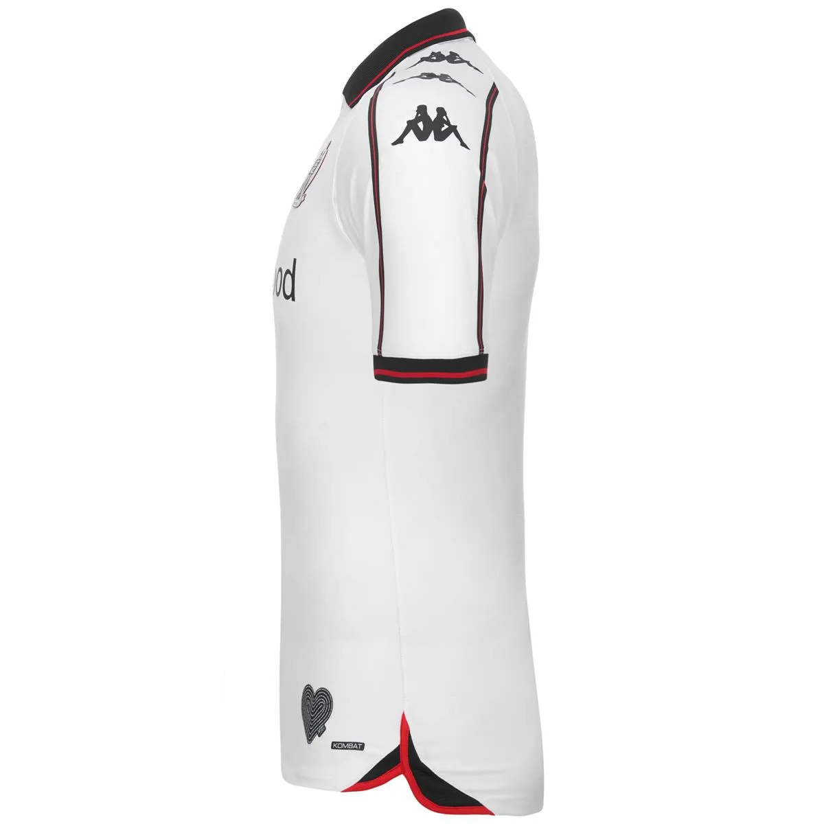 Robe di Kappa Kombat Pro Away OGC Nice maillot blanc homme