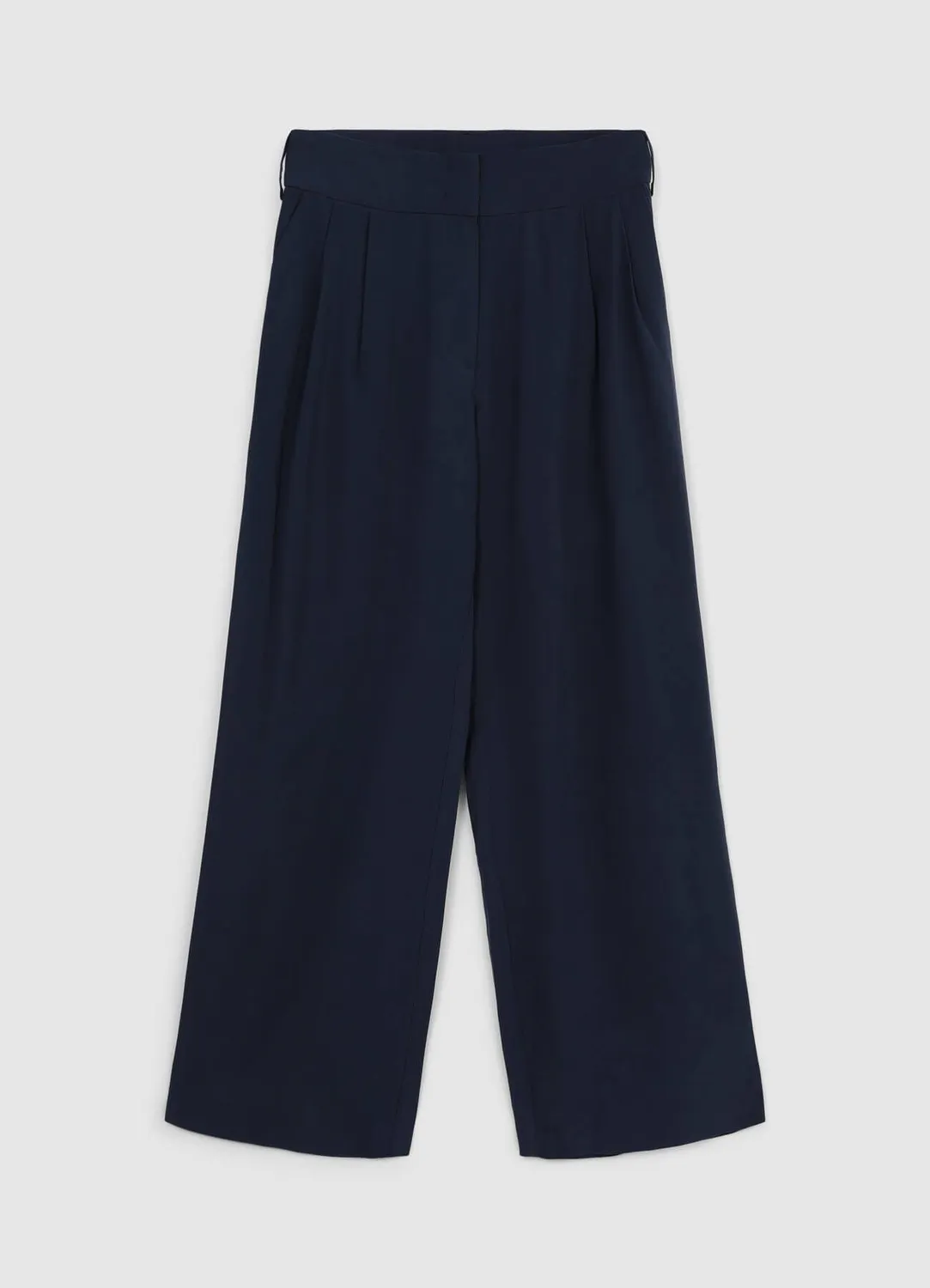 Calliope pantalon palazzo femme uni