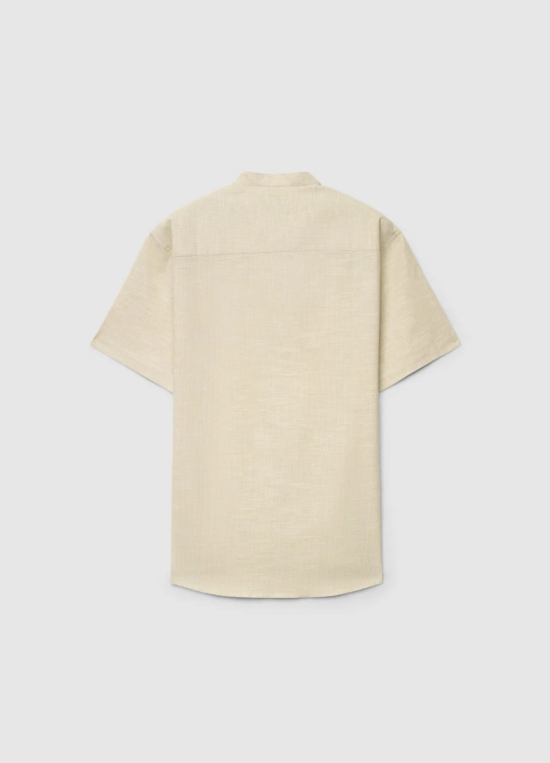 Calliope chemise homme rayée col coréen taille L