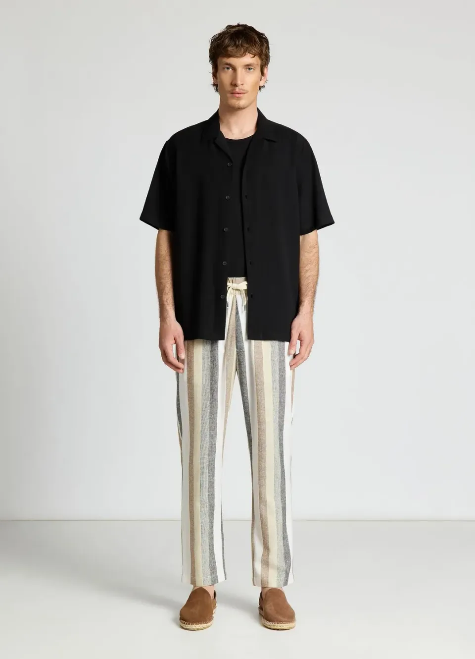 Calliope chemise bowling homme manches courtes