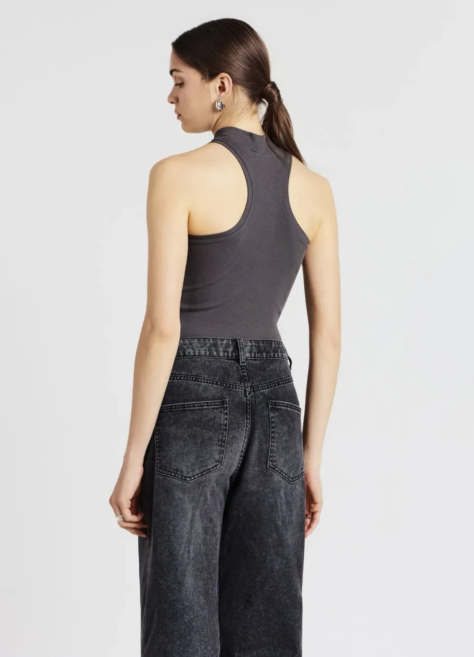 Calliope Body épaules dénudées femme col montant