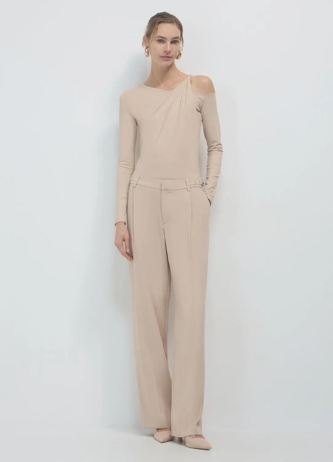 Calliope T-shirt cut-out femme manches longues