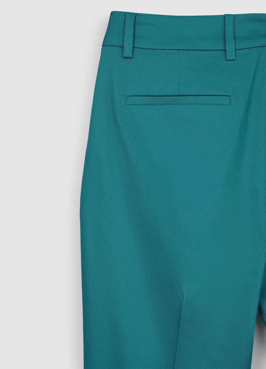 Calliope pantalon satin de coton femme coupe regular