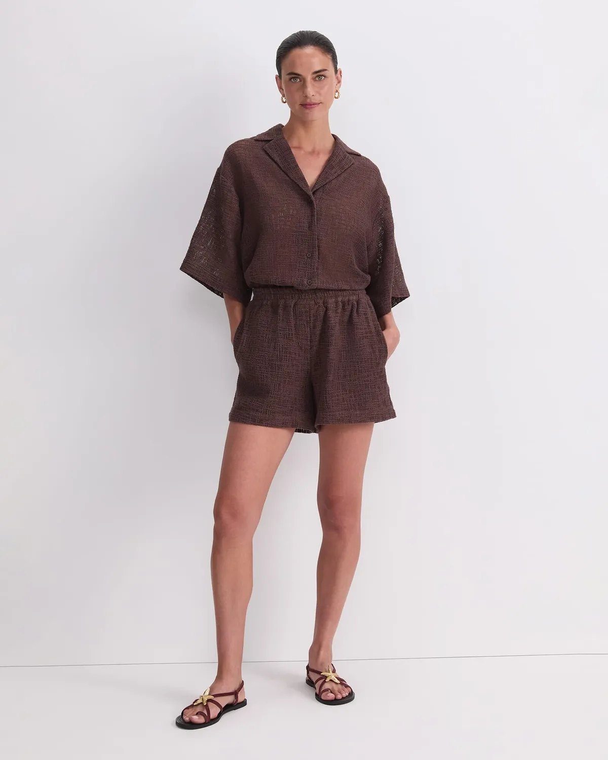 Sportscraft Holiday Short short doublé taille élastiquée