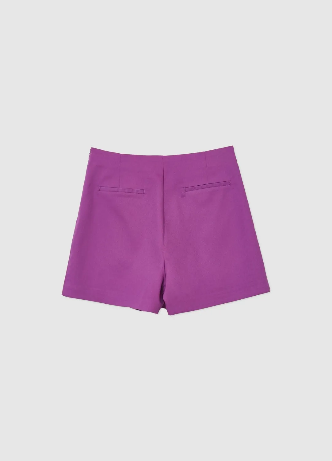 Calliope jupe pantalon coton à panneau unie
